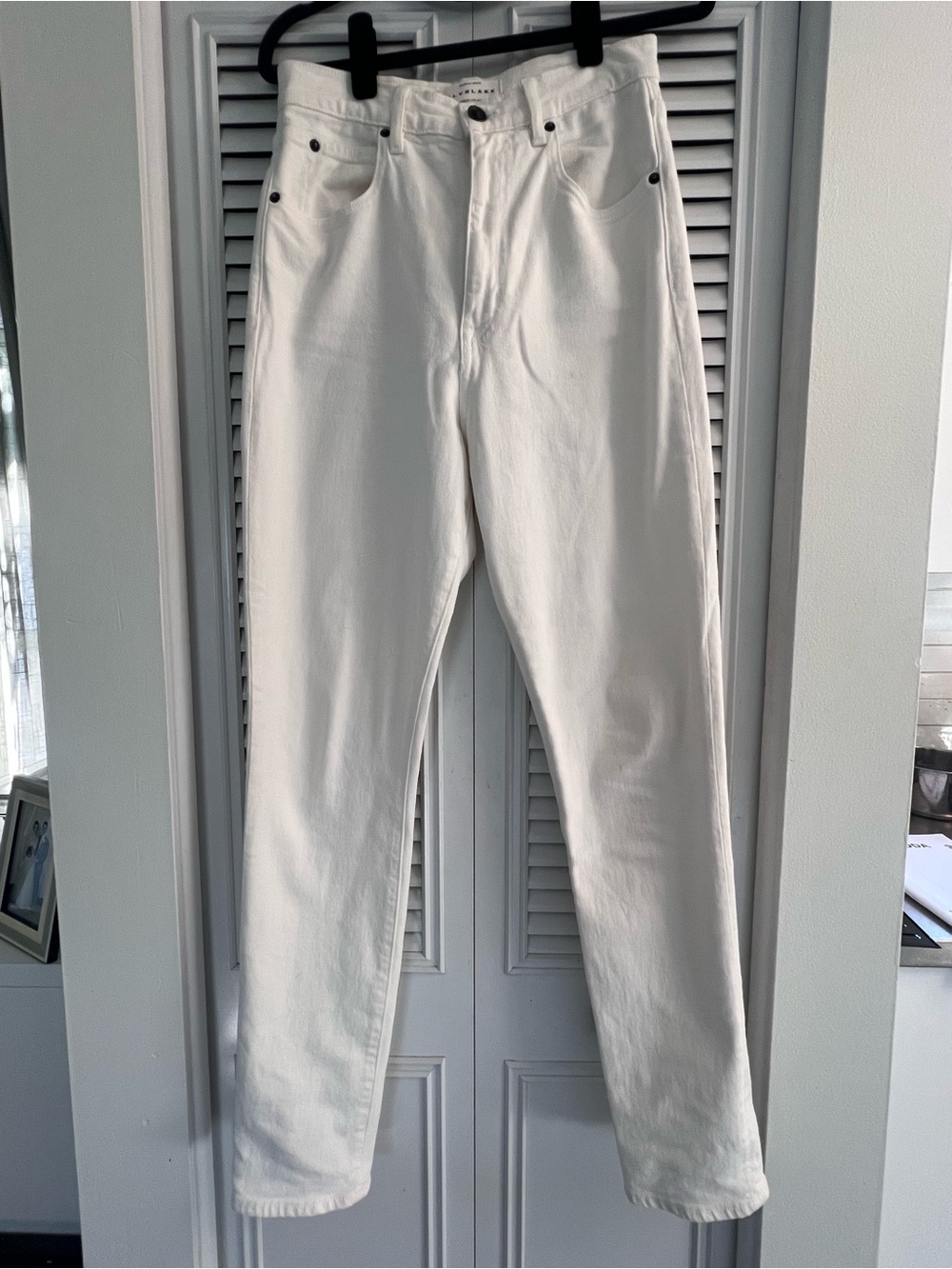 SLVRLAKE Beatnik White Jeans